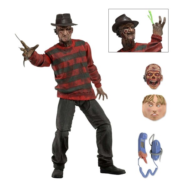 NIGHTMARE ON ELM ST 30° ANNIVERSARIO - ACTION FIGURE DA 7" - ULTIMATE FREDDY