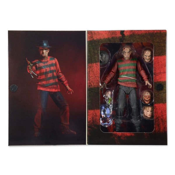 NIGHTMARE ON ELM ST 30° ANNIVERSARIO - ACTION FIGURE DA 7" - ULTIMATE FREDDY