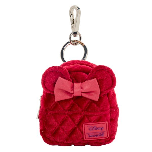 Portachiavi mini zaino misterioso Minnie glitterato - Disney Loungefly