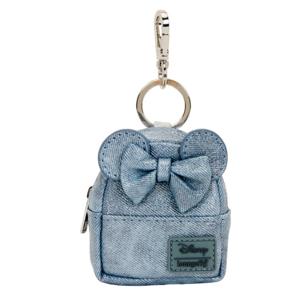 Portachiavi mini zaino misterioso Minnie glitterato - Disney Loungefly