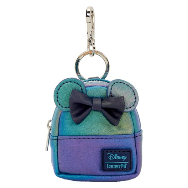 Portachiavi mini zaino misterioso Minnie glitterato - Disney Loungefly