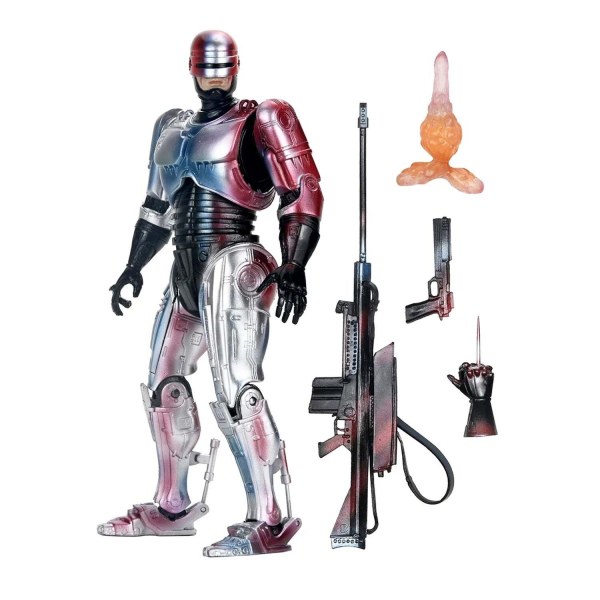 ROBOCOP - ACTION FIGURE IN SCALA 7" - POSTER OMAGGIO A ROBOCOP
