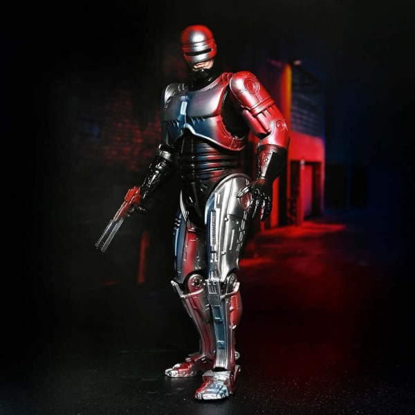 ROBOCOP - ACTION FIGURE IN SCALA 7" - POSTER OMAGGIO A ROBOCOP