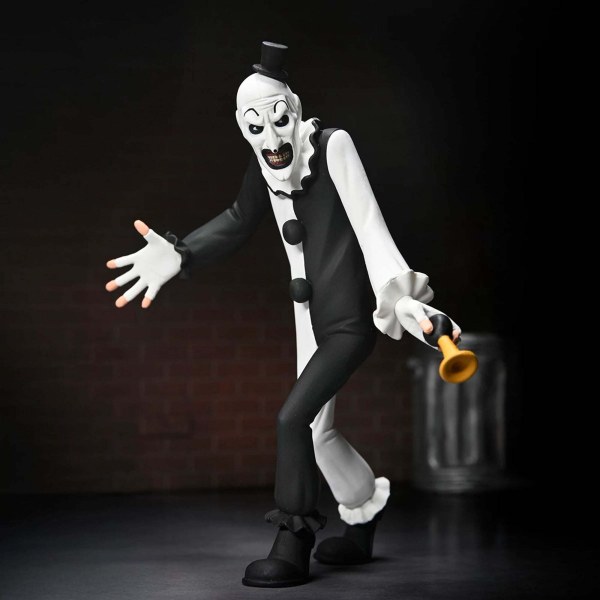 TERRIFIER - ACTION FIGURE IN SCALA 6" - TOONY TERRORS ART THE CLOWN