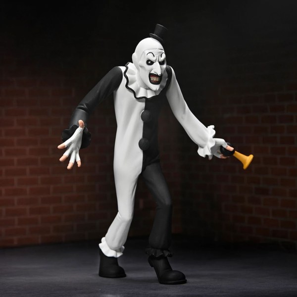 TERRIFIER - ACTION FIGURE IN SCALA 6" - TOONY TERRORS ART THE CLOWN