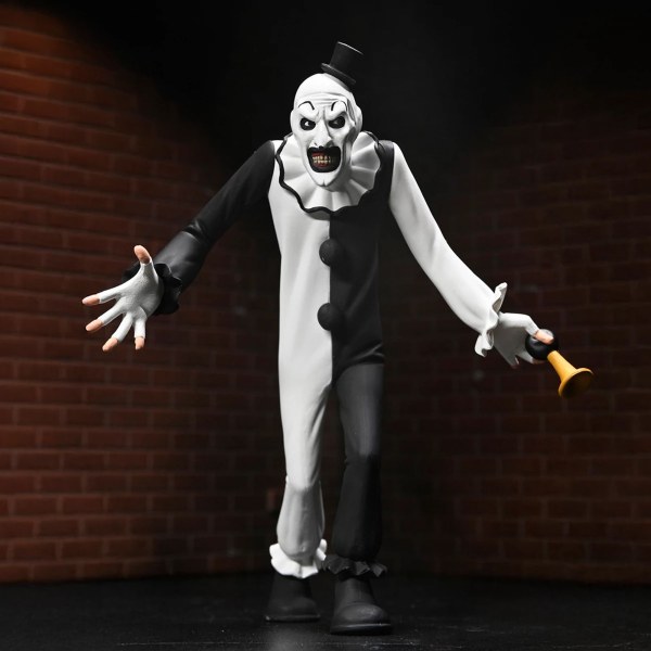 TERRIFIER - ACTION FIGURE IN SCALA 6" - TOONY TERRORS ART THE CLOWN