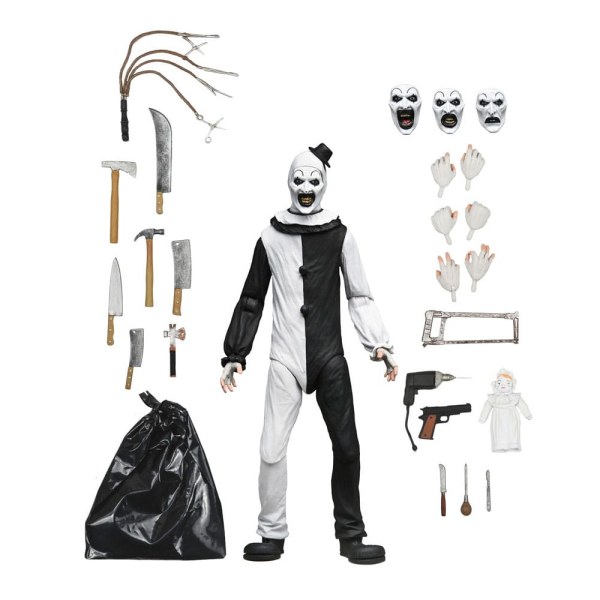 TERRIFIER - ACTION FIGURE IN SCALA 1/4 - ART THE CLOWN