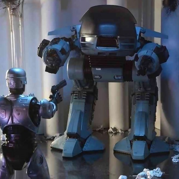 ROBOCOP - ACTION FIGURE - ED-209 FIGURA IN SCATOLA CON SUONO