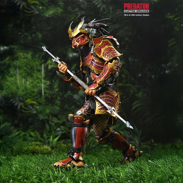 PREDATOR: HUNTING GROUNDS - ACTION FIGURE IN SCALA 7" - DEFINITIVO SAMURAI PREDATOR