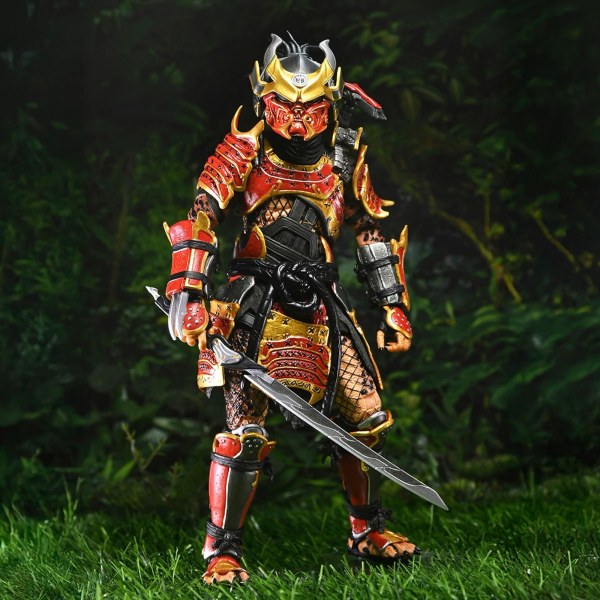 PREDATOR: HUNTING GROUNDS - ACTION FIGURE IN SCALA 7" - DEFINITIVO SAMURAI PREDATOR