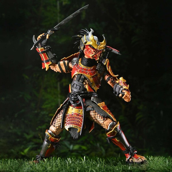 PREDATOR: HUNTING GROUNDS - ACTION FIGURE IN SCALA 7" - DEFINITIVO SAMURAI PREDATOR
