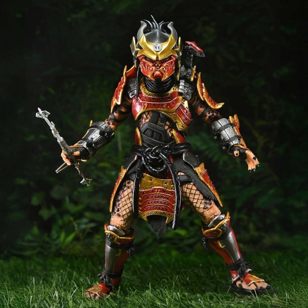PREDATOR: HUNTING GROUNDS - ACTION FIGURE IN SCALA 7" - DEFINITIVO SAMURAI PREDATOR