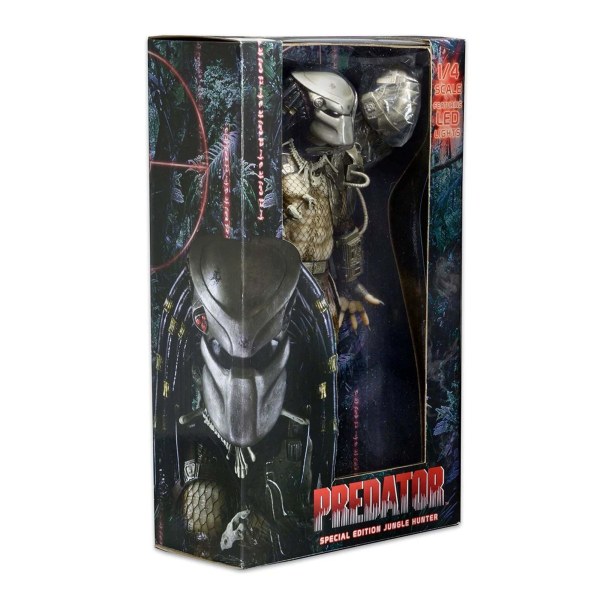 PREDATOR - FIGURA IN SCALA ¼ - JUNGLE HUNTER PREDATOR CON LUCI LED