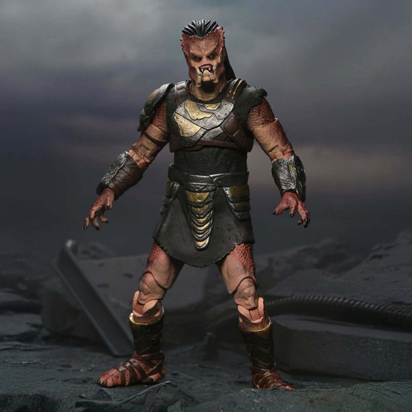PREDATOR BADLANDS - ACTION FIGURE IN SCALA 7" - ULTIMATE DEK (ARMATURA DA ADDESTRAMENTO)