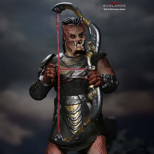 PREDATOR BADLANDS - ACTION FIGURE IN SCALA 7" - ULTIMATE DEK (ARMATURA DA ADDESTRAMENTO)