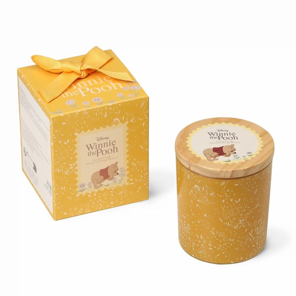 Candela in legno Winnie Miele e fiori d'arancio - Disney Winnie the Pooh