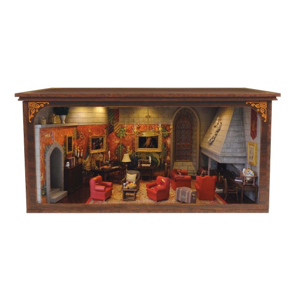 SALA COMUNE GRIFONDOR CON VISTA - HARRY POTTER