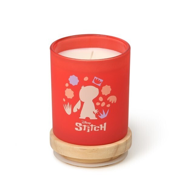 Candela in legno Stitch litchi e plumeria - Disney Lilo & Stitch
