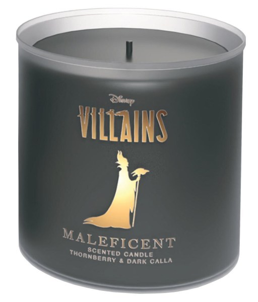 Candela in vetro Disney Malefica Thornberry & Dark Calla