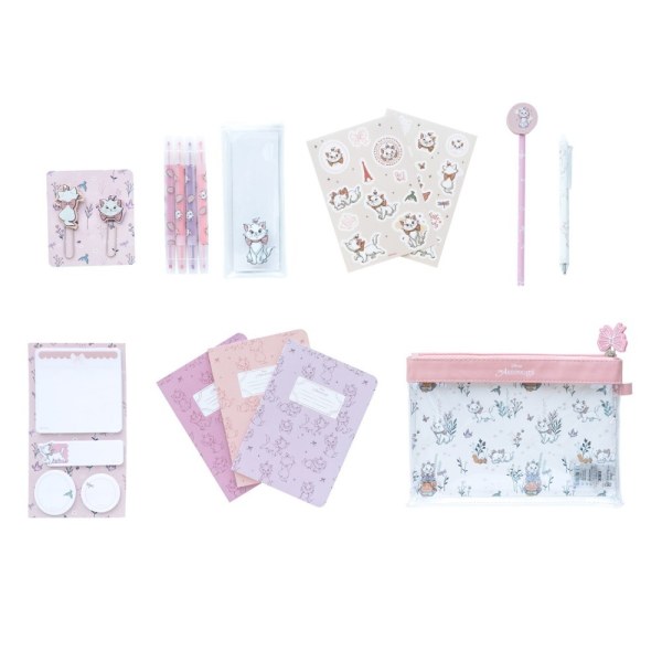 SET DI CARTOLERIA BONJOUR MARIE - DISNEY GLI ARISTOGATTI