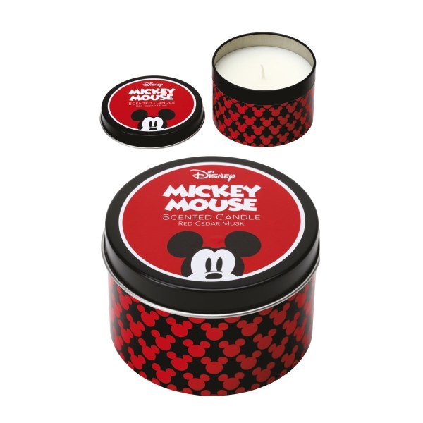 Candela in metallo Mickey gelsomino bianco - Disney Mickey & friends