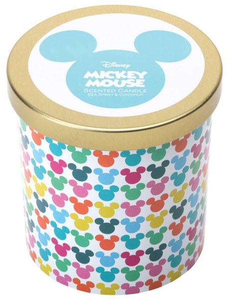 Candela in vetro Disney con coperchio, Paperina, Sea Spray e Cocco