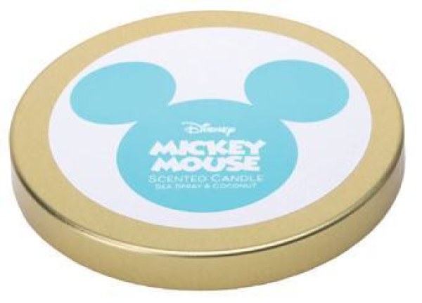 Candela in vetro Disney con coperchio, Paperina, Sea Spray e Cocco
