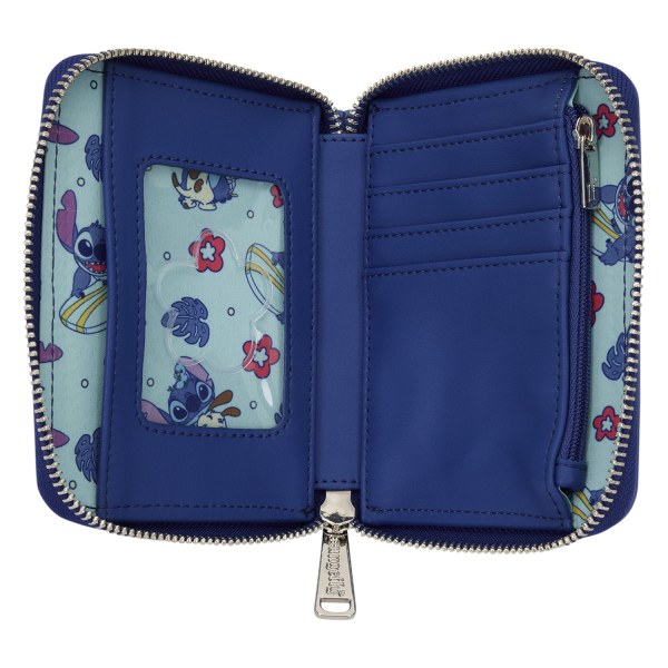 PORTAFOGLIO MINIMALE STITCH CON UCCELLO - DISNEY LOUNGEFLY LILO & STITCH