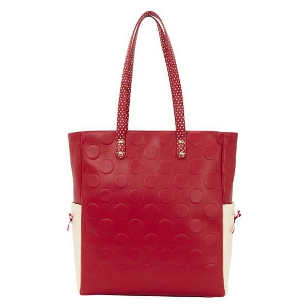 BORSA TOTE MINNIE CON POIS - DISNEY LOUNGEFLY