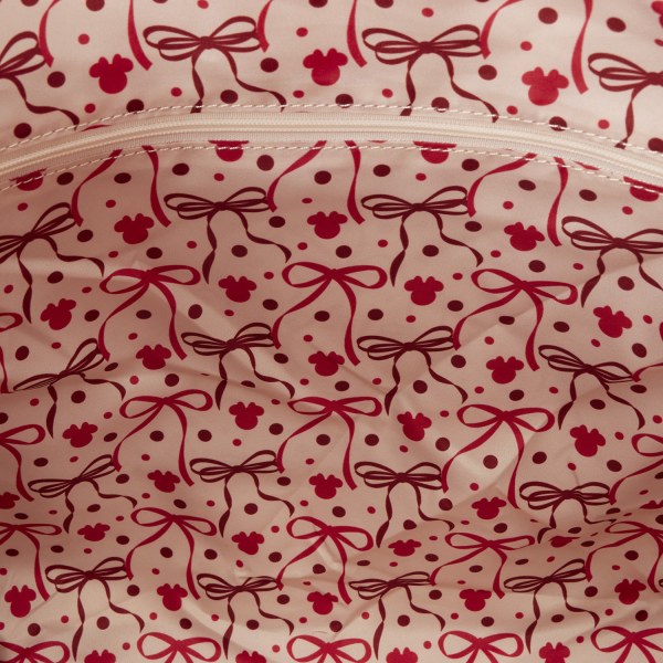BORSA TOTE MINNIE CON POIS - DISNEY LOUNGEFLY