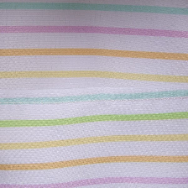ZAINO MINI CONVERTIBILE BORSA A TRACOLLA A STRISCE ARCOBALENO DI TOPOLINO E I SUIO AMICI - DISNEY LOUNGEFLY
