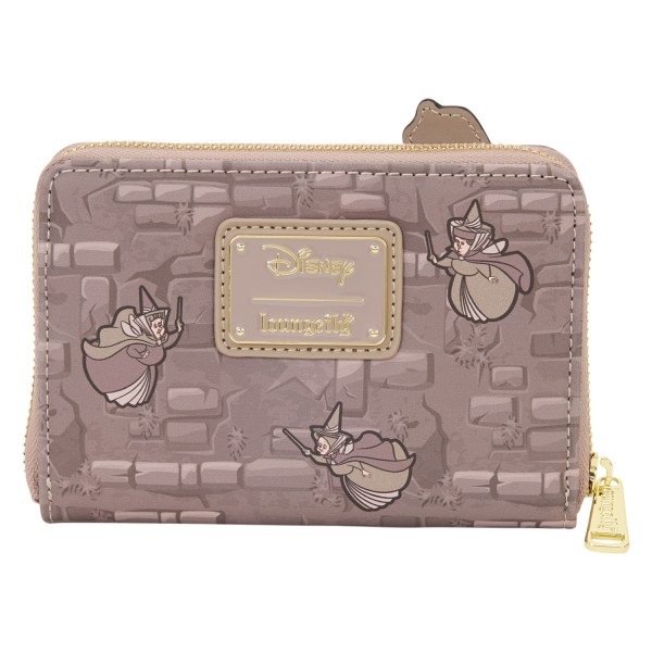 PORTAFOGLIO AURORA E MALEFICIENT CON FILATOIO - DISNEY LOUNGEFLY LA BELLA ADDORMENTATA