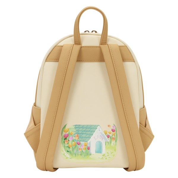MINI ZAINO LADY PASTEL TULIP - DISNEY LOUNGEFLY LADY E IL VAGABONDO