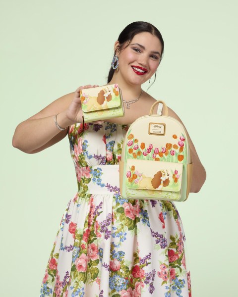 MINI ZAINO LADY PASTEL TULIP - DISNEY LOUNGEFLY LADY E IL VAGABONDO