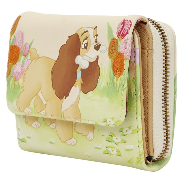 PORTAFOGLIO LADY PASTEL TULIP - DISNEY LOUNGEFLY LADY E IL VAGABONDO