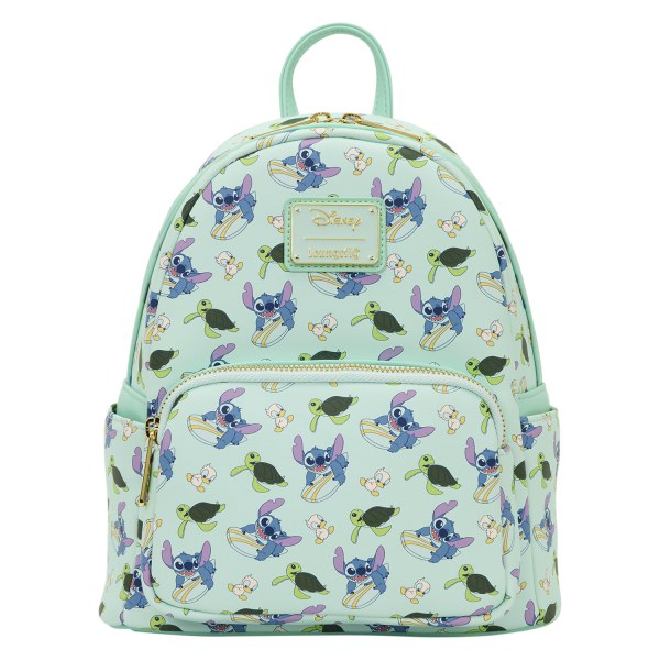 MINI ZAINO STITCH E ANATRA - DISNEY LOUNGEFLY LILO & STITCH