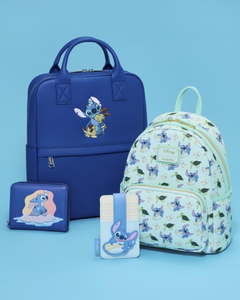 MINI ZAINO STITCH E ANATRA - DISNEY LOUNGEFLY LILO & STITCH