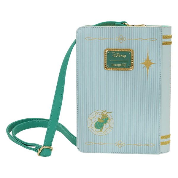 BORSA A TRACOLLA CON LIBRO DI RICETTE TIANA - DISNEY LOUNGEFLY LA PRINCIPESSA E IL RANOCCHIO