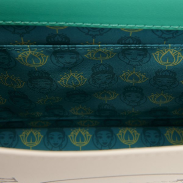 BORSA A TRACOLLA CON LIBRO DI RICETTE TIANA - DISNEY LOUNGEFLY LA PRINCIPESSA E IL RANOCCHIO