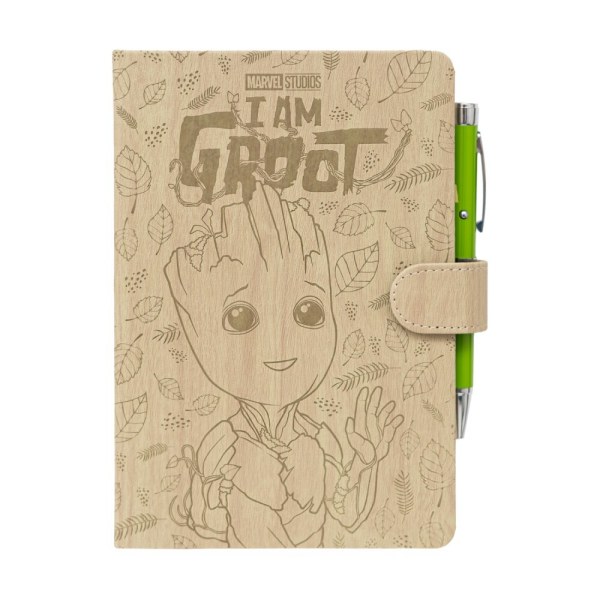 QUADERNO PREMIUM A5 CON PENNA PROIETTORE GROOT - MARVEL