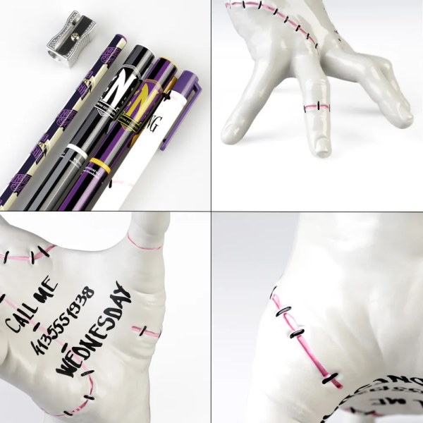 PORTA MATITE CON SET SCRITTURA – MERCOLEDÌ