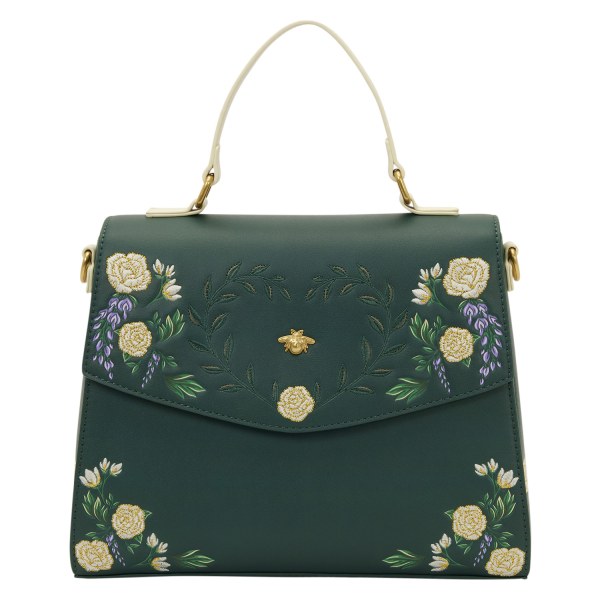 BORSA A TRACOLLA FLOREALE BRIDGERTON - LOUNGEFLY NETFLIX BRIDGERTON