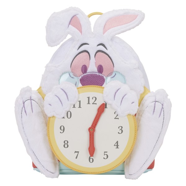 MINI ZAINO CONIGLIO BIANCO - LOUNGEFLY DISNEY ALICE NEL PAESE DELLE MERAVIGLIE