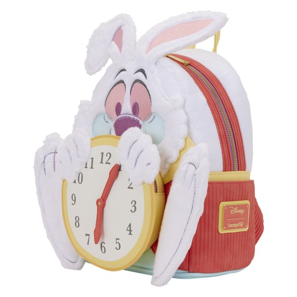 MINI ZAINO CONIGLIO BIANCO - LOUNGEFLY DISNEY ALICE NEL PAESE DELLE MERAVIGLIE