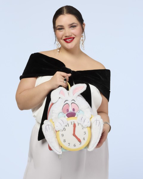 MINI ZAINO CONIGLIO BIANCO - LOUNGEFLY DISNEY ALICE NEL PAESE DELLE MERAVIGLIE