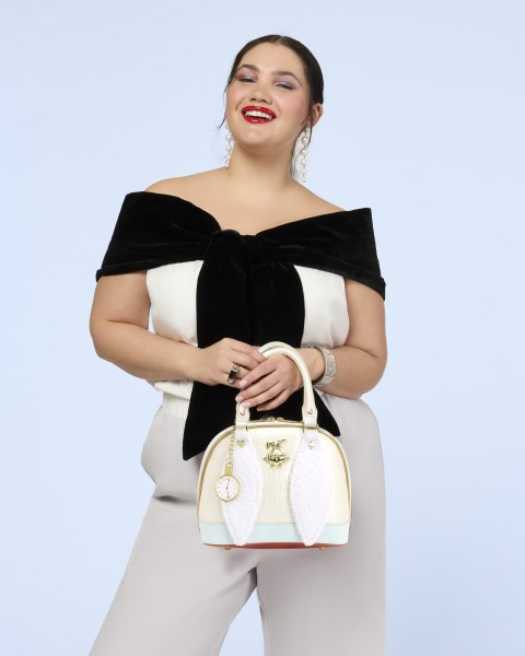 BORSA CONIGLIO BIANCO - LOUNGEFLY DISNEY ALICE NEL PAESE DELLE MERAVIGLIE