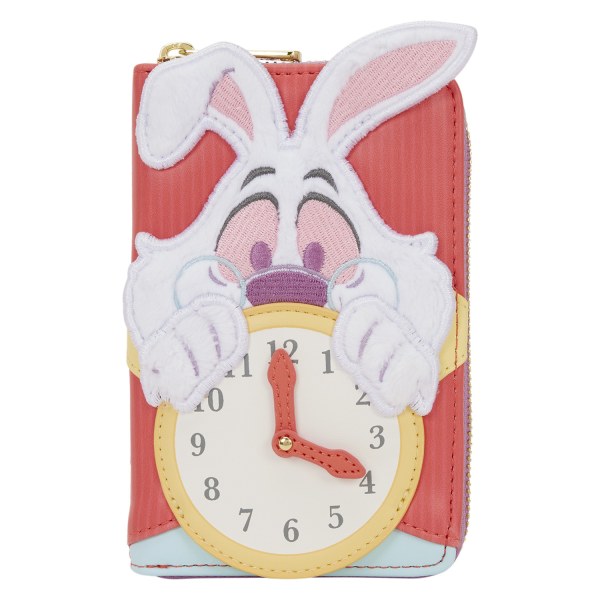 PORTAFOGLIO CONIGLIO BIANCO - DISNEY LOUNGEFLY ALICE NEL PAESE DELLE MERAVIGLIE
