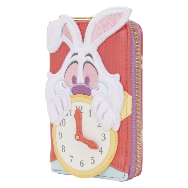 PORTAFOGLIO CONIGLIO BIANCO - DISNEY LOUNGEFLY ALICE NEL PAESE DELLE MERAVIGLIE