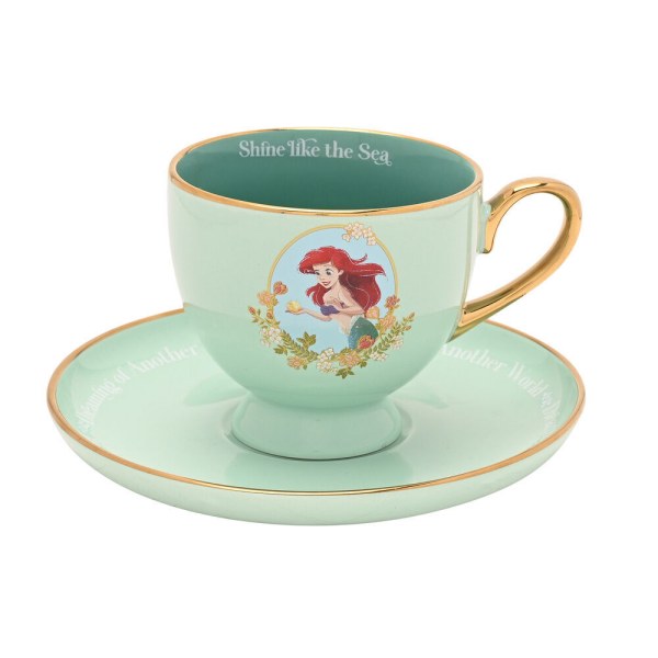 Tazza da tè e piattino Ariel - Disney La Sirenetta