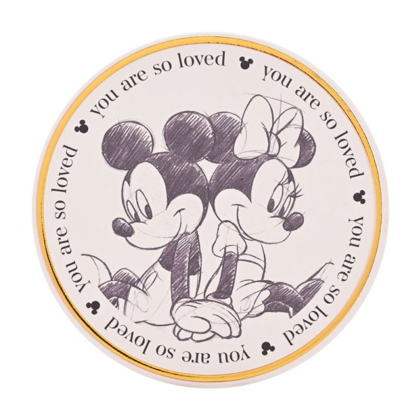 sottobicchiere Disney Topolino e Minnie